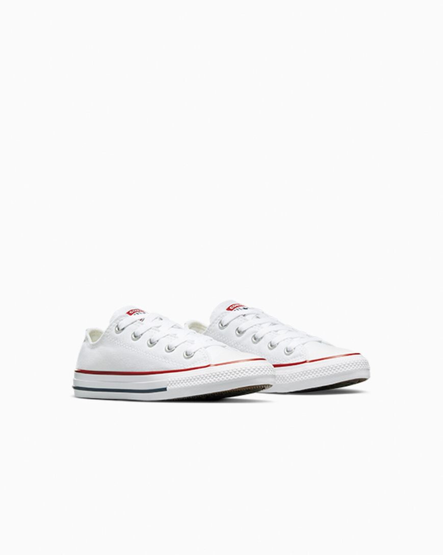 Tenisky Nizke Converse Chuck Taylor All Star Klasické Dievcenske Biele | SK JRHKC7